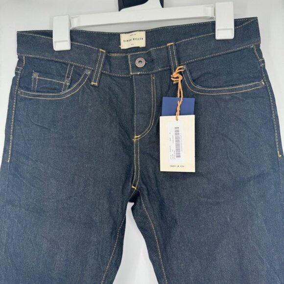 NWT Simon Miller W003 Como indigo slim boyfriend jeans raw hem - Picture 2 of 12